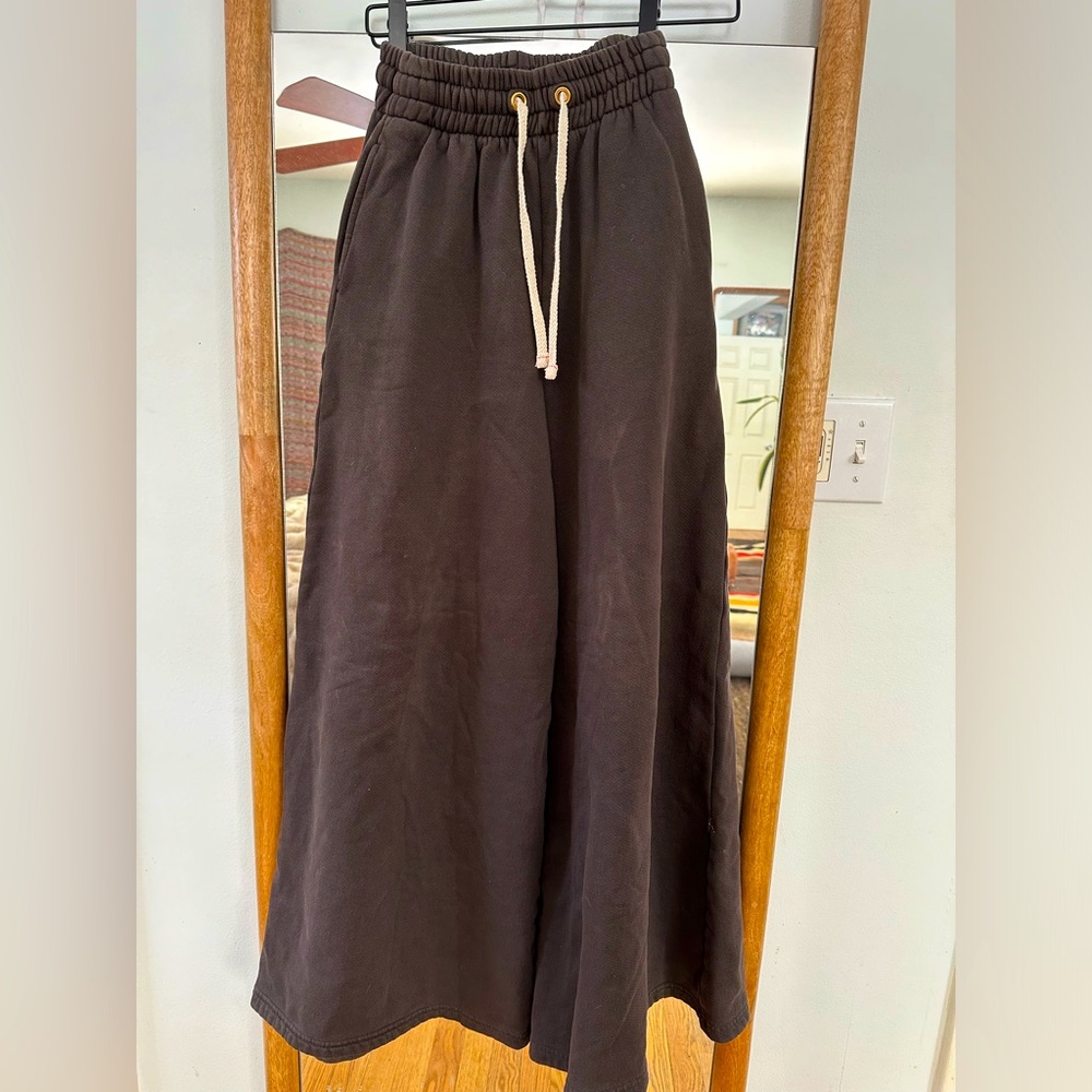 Les Tien Christine pants XS Vintage Black wide leg